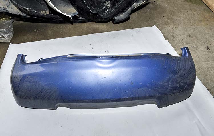 TOYOTA ÇIKMA YEDEK PARÇA ARKA TAMPON_DE2